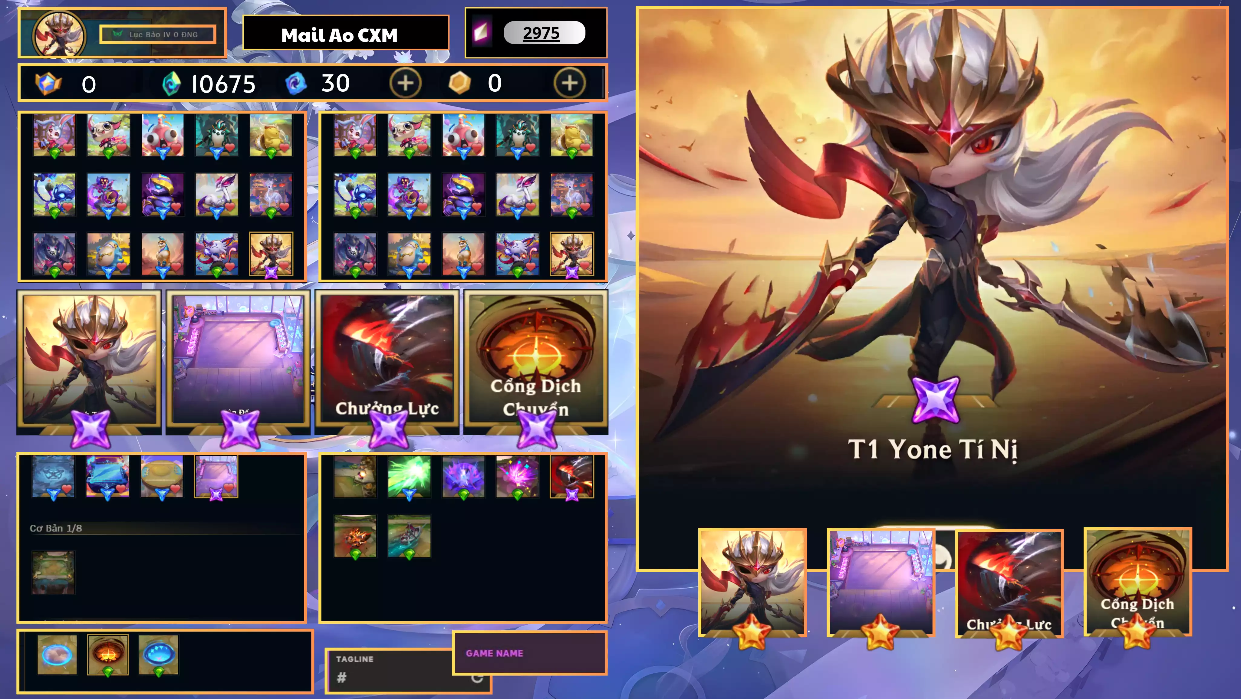 - Combo T1 Yone Kẹp Sàn Chưởng Đẹp